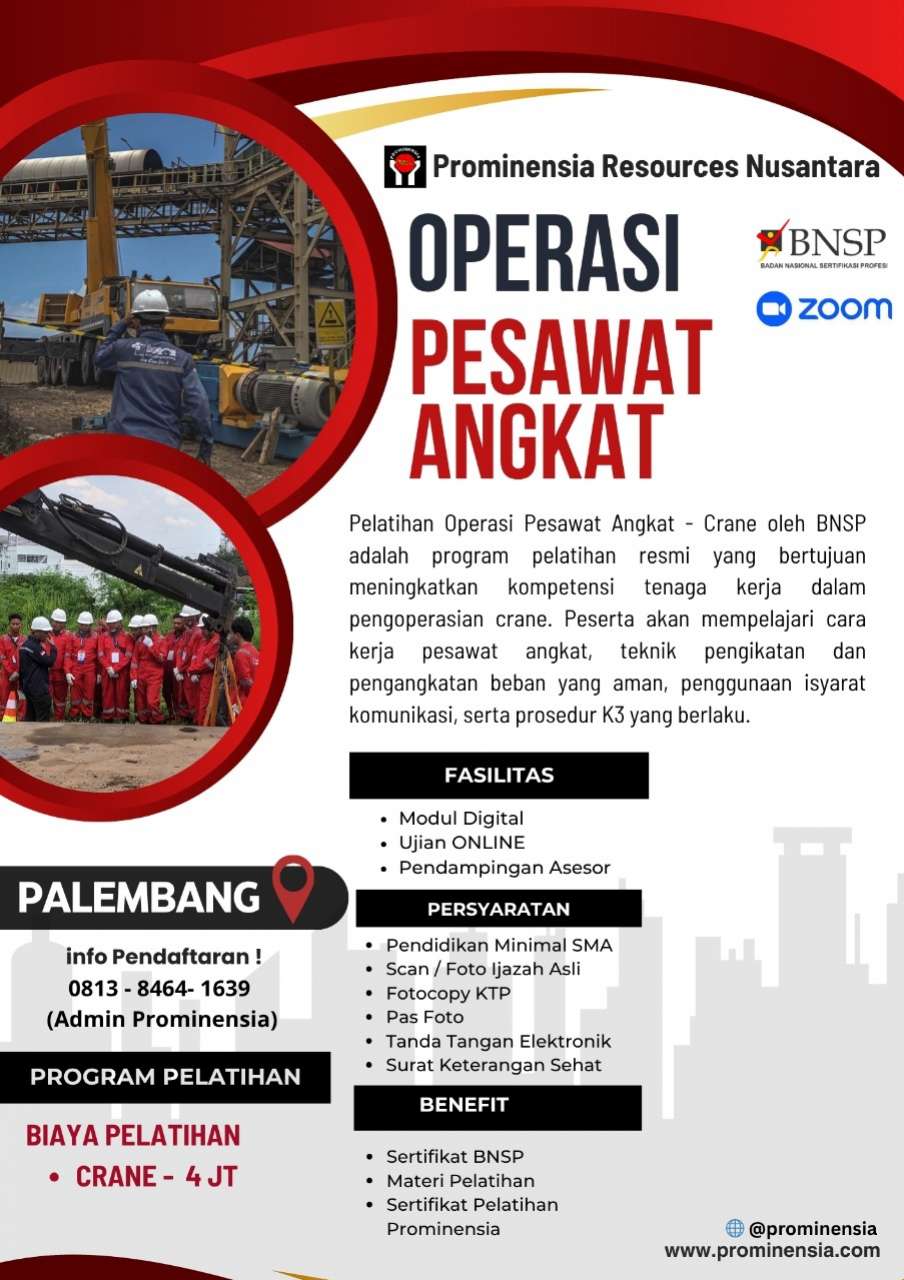 Training & Certification BNSP (OPA) - Juli 2025