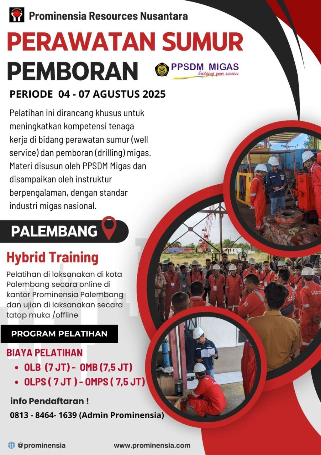Training & Certification PPSDM MIGAS CEPU (OLB-OMB & OLPS-OMPS) - READY Aug 2025